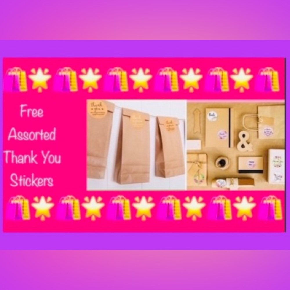 80pcs Bundle includes 20ct 6x9โ & 20ct 8x10โ Clear Cello Bags w/40ct Stickers ๐ - Picture 11 of 11